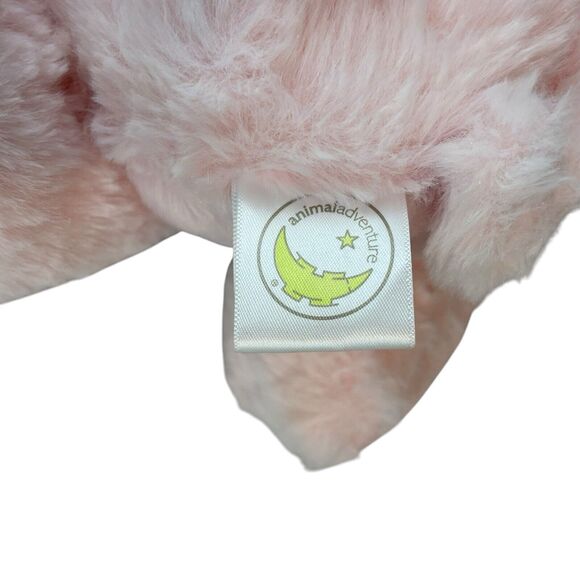 NWT Animal Adventure Cherry Blossom Pig Plush Pink Super Soft Stuffed Animal - Picture 6 of 8